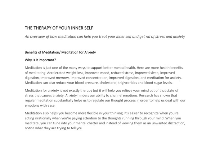 be your meditation script writer