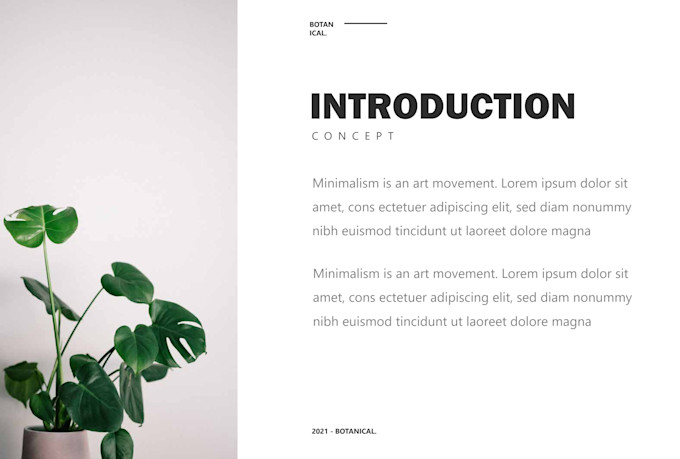 create a profession presentation