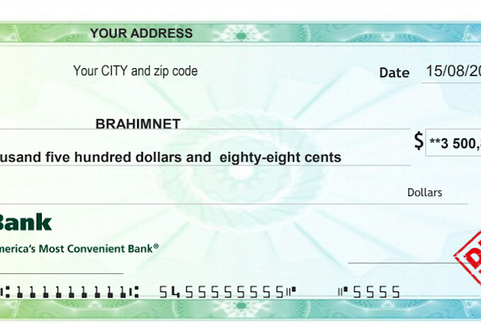 create customized checks pro