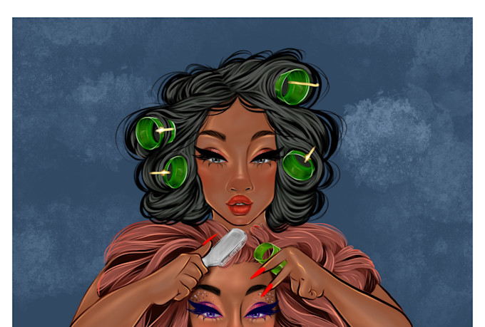 draw digital portraits freehand