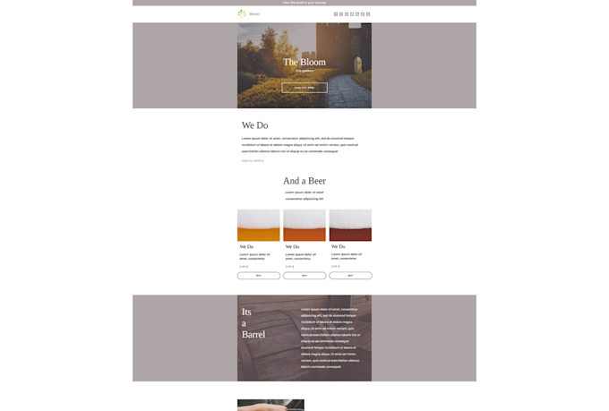 develop responsive email templates