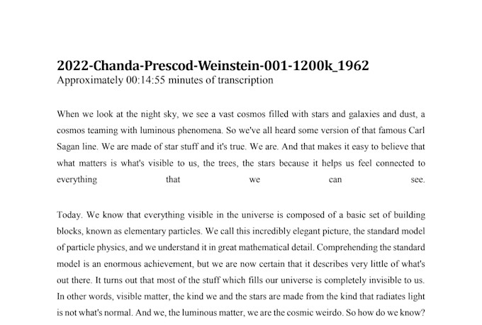 provide clean verbatim transcripts in less than 24 hours