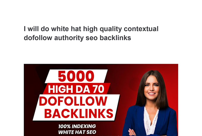 do white hat high quality contextual dofollow authority seo backlinks