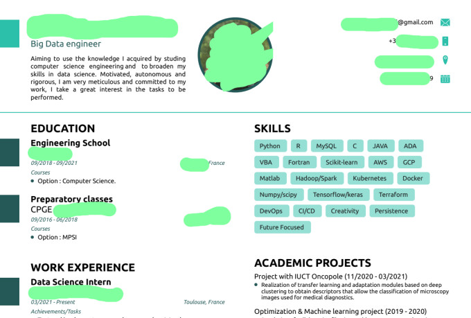 Craft a compelling resume for your dream job by Bloommanel  Fiverr