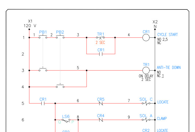 Create a professional electrical schematic diagram by Cmschiraldi31 ...