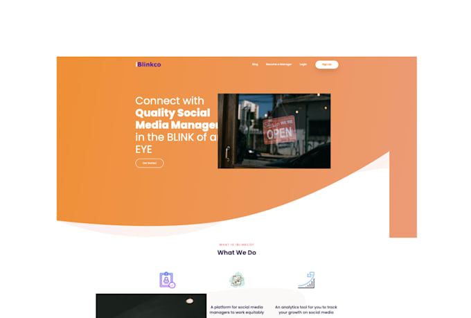 do your front end web development for your project