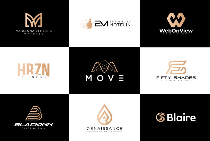 I will do unique modern minimalist business logo design - Image 5