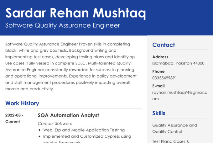 do qa testing of your applications