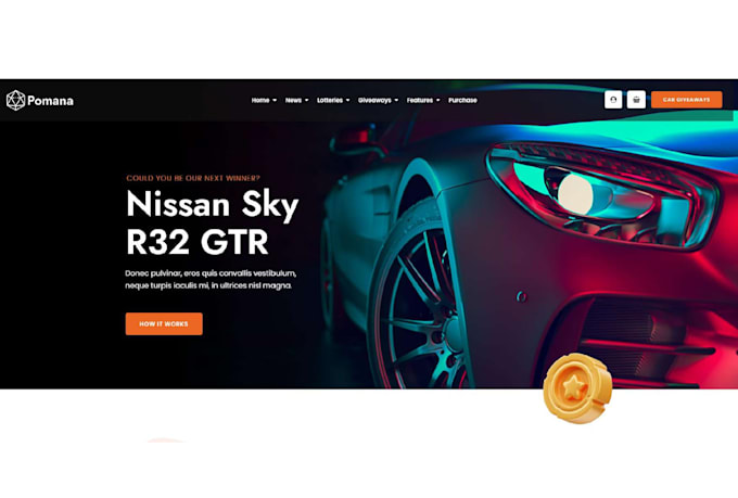 create responsive landing page with elementor pro or custom website design