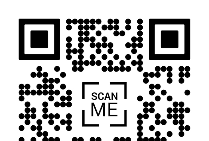 create a simple qr code with your provided logo