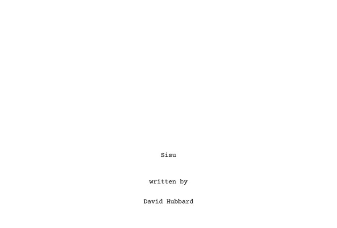 write your short film script, TV pilot or feature screenplay