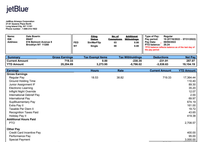 Do paystubs, pay stub, payroll check stubs by Rehan_private | Fiverr