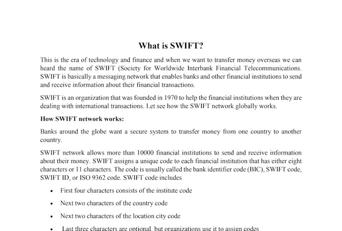 write you business, finance and accounting article