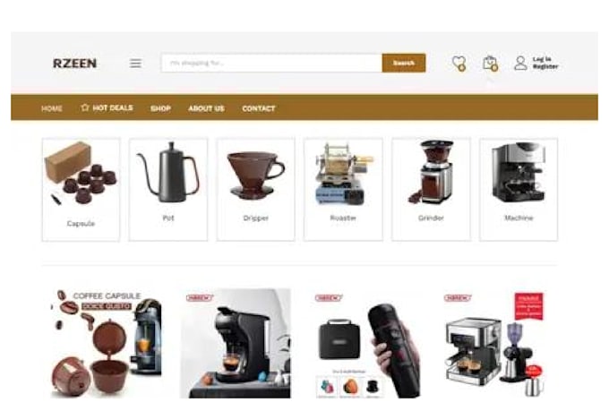 do ecommerce website, woocommerce store and dropshipping