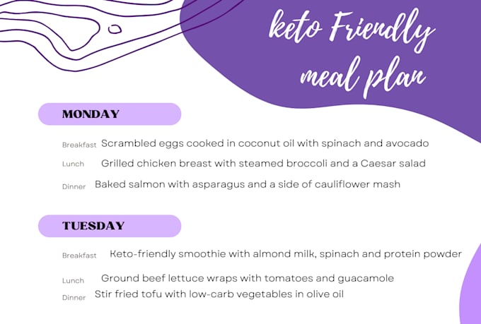 Create you a personalised meal plan to help you gain muscle by ...