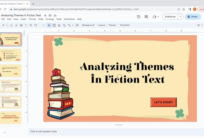 make interactive google slides