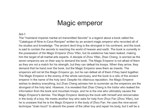 Write anime recap, manhwa recap, and manga recap script by Speedy_ali ...