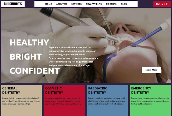create a personal portfolio or a business wordpress website