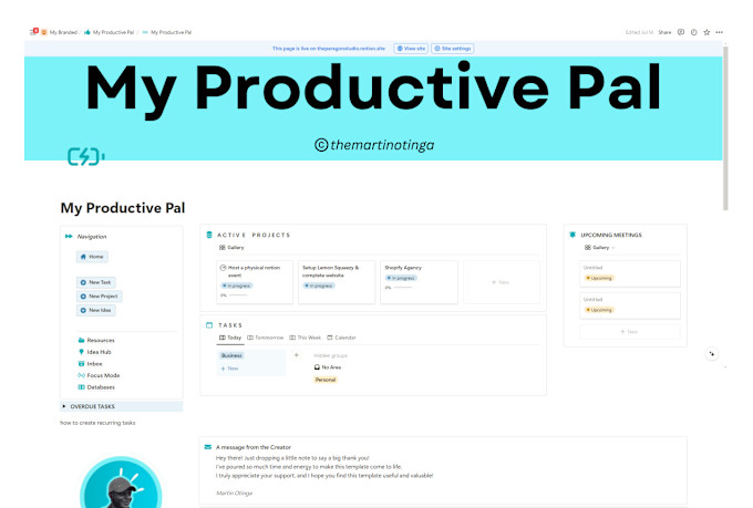 create custom notion template notion expert notion life planner automation etsy