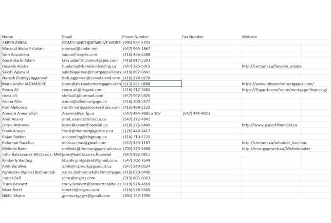 data scraping, data mining, data extraction with python