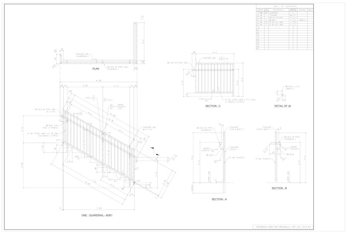 do structural steel fabrication and shop drawings