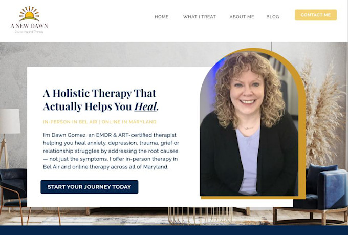write SEO website copy for your therapy or coaching practice