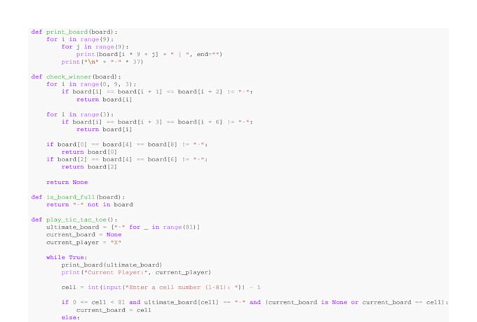 write, debug, and optimize python, c, js, react and other language scripts
