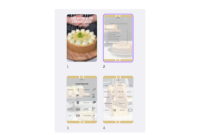 design your PDF ebook