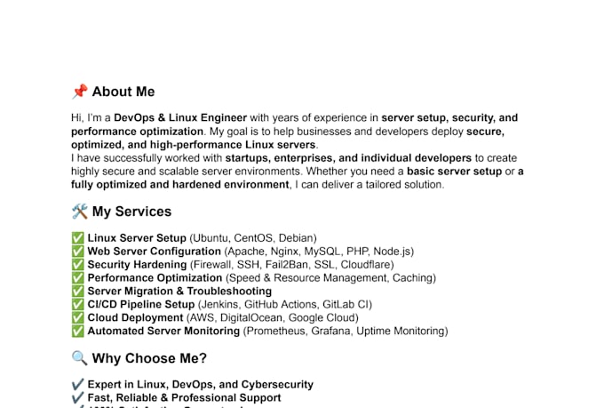 set up, optimize and secure your linux server