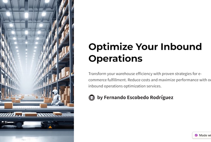 help your inbound process