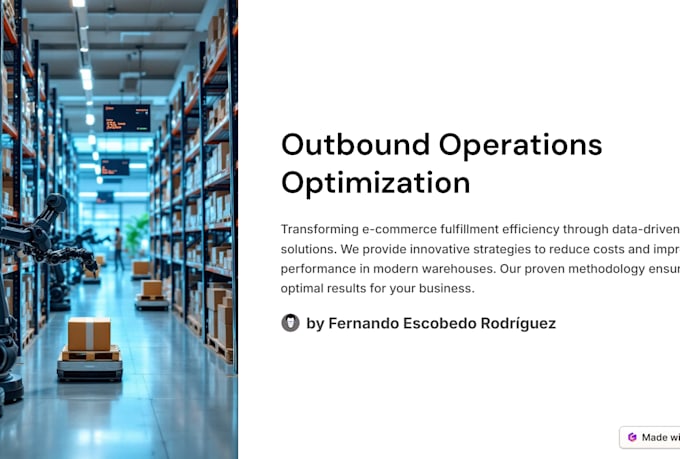 help your outbound process