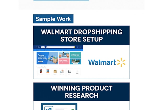 build and manage your walmart dropshipping store