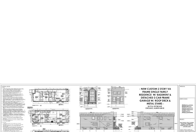 create floor plans, blueprints and city permit drawings in autocad