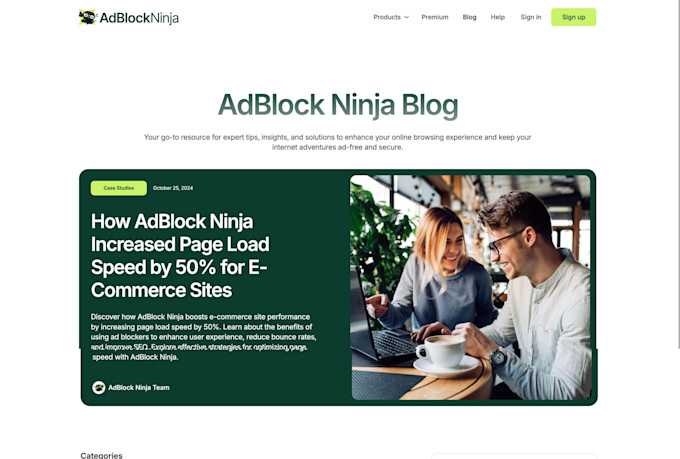 design and develop a scalable webflow blog or cms website