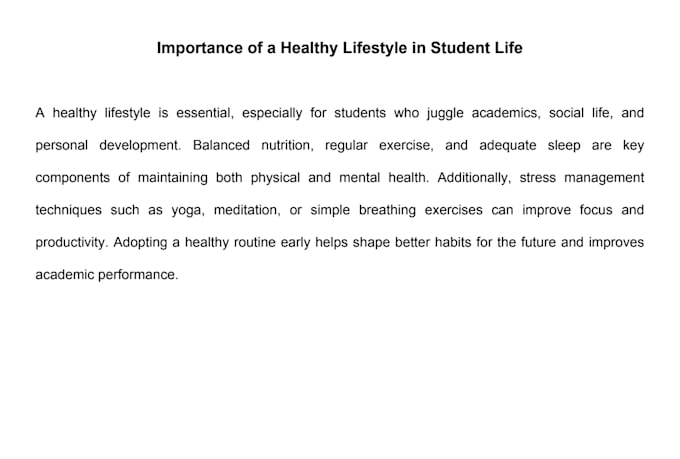 provide quality content writing and document formatting