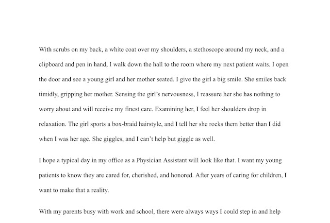 edit your college admission essay or personal statement