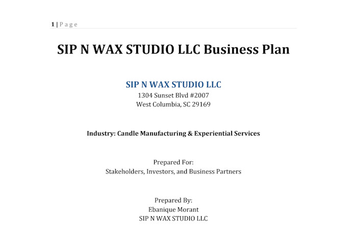 write an investor ready business plan for startups and funding success