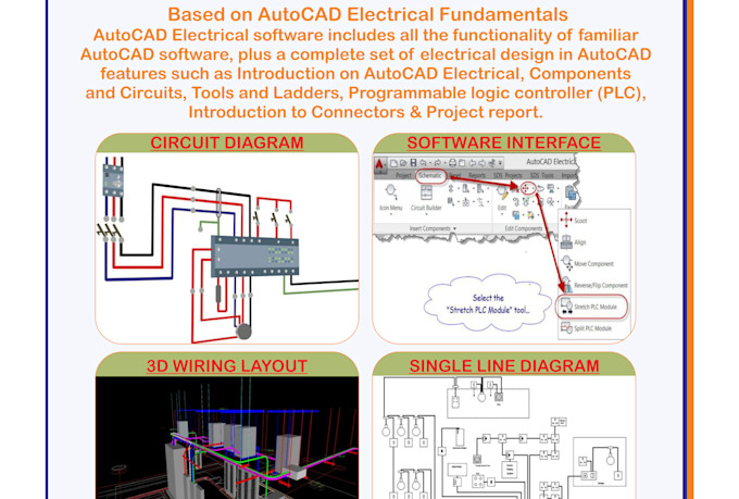 create electrical autocad layouts sld with load calculations