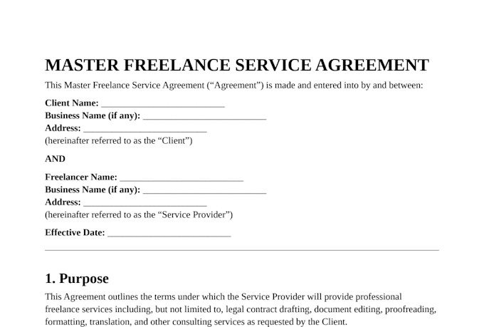 Professionally draft legal contracts and business agreements by Maqsood ...
