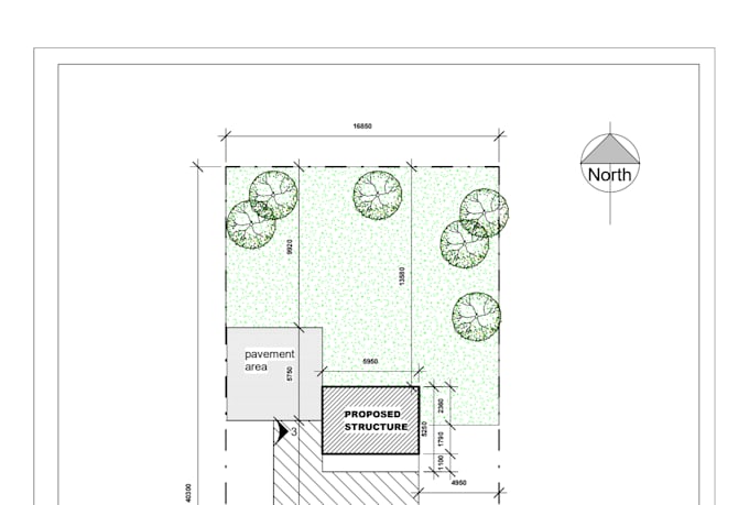 Draw site plan, plot plan of your property for city permit architecture ...