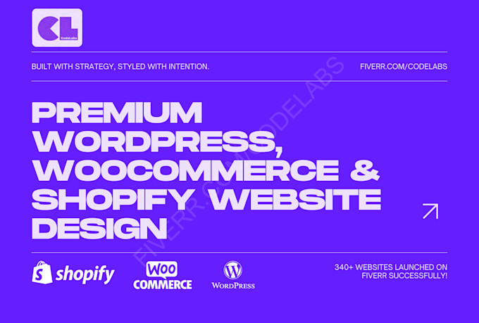 design and develop a professional wordpress website, ecommerce website