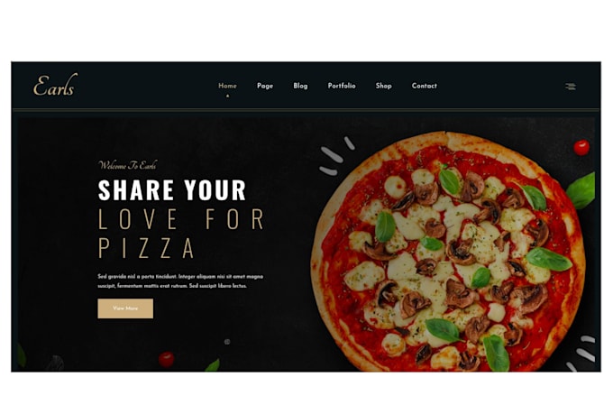 build a modern responsive landing page in react js next js HTML CSS