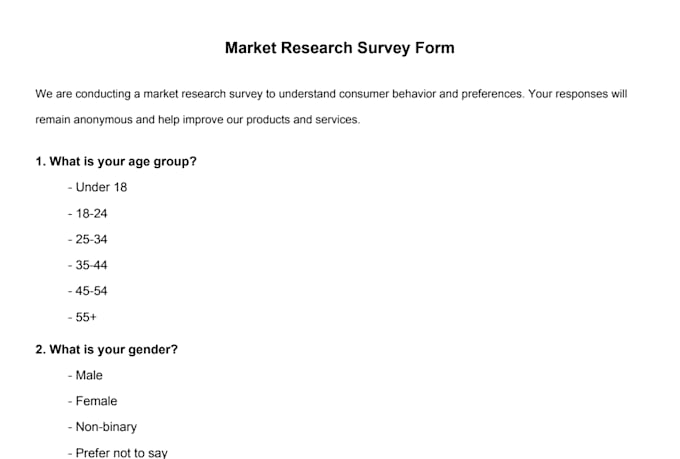create professional survey forms for any purpose