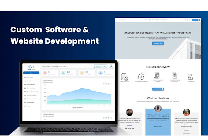 develop professional accounting software for businesses