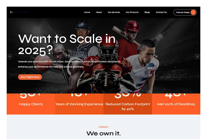 develop a full stack PHP website