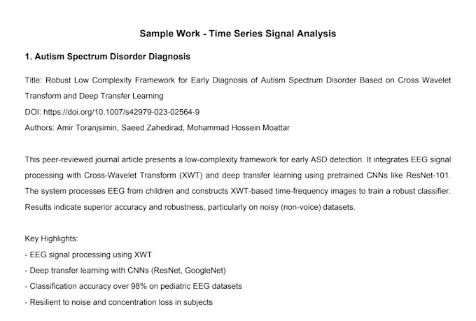 detect anomalies in time series or sensor data