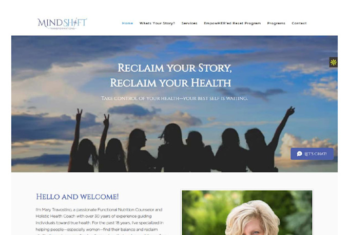 build a professional wix website for coaches and personal brands