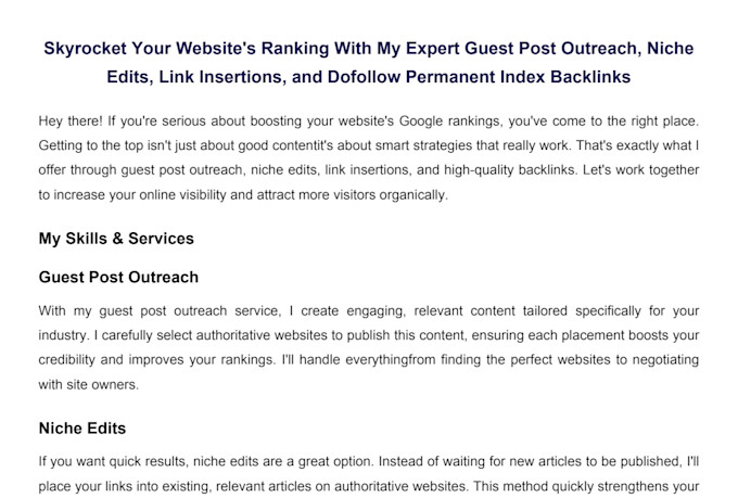 manage the complete guest post outreach process