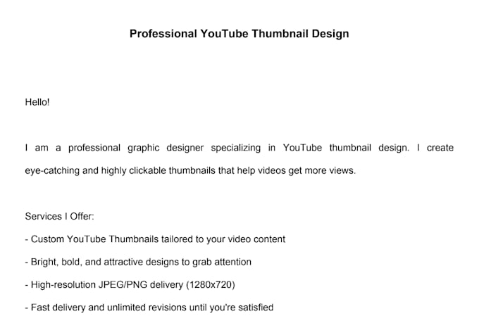 design catchy youtube thumbnails to increase views