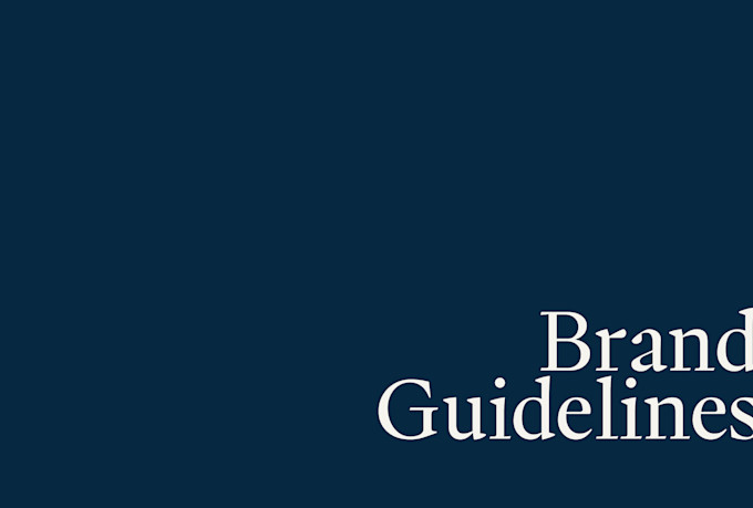 create a high end brand identity